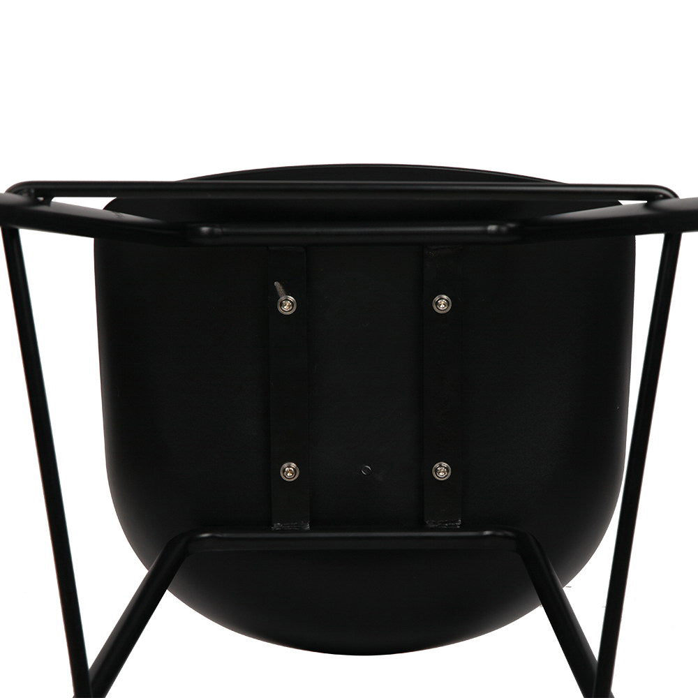 Chair Kingdom 4x Bar Stools Kitchen Counter Stools Metal
