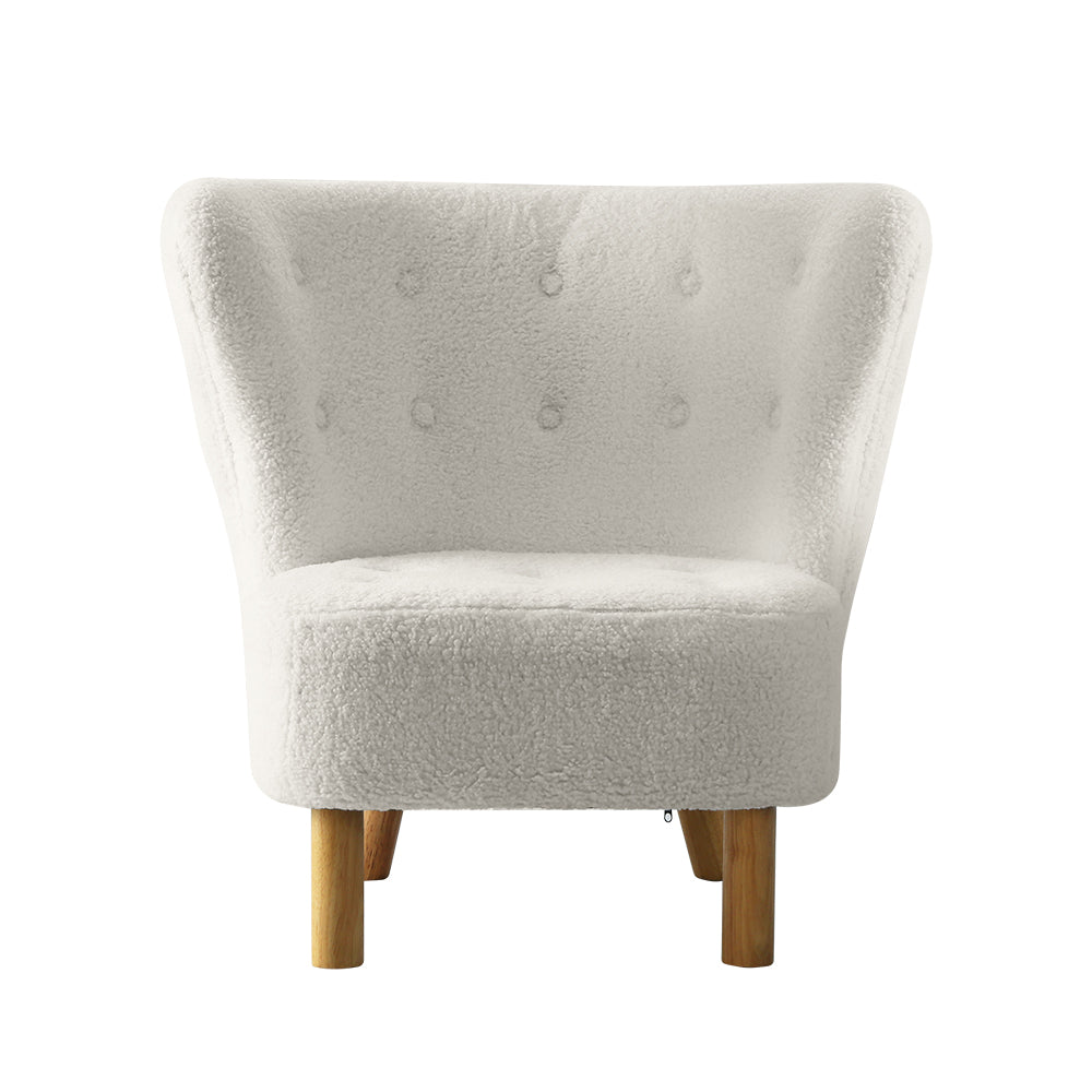 Chair Kingdom Armchair Lounge Accent Chair Armchairs Couch Chairs Sofa Bedroom White